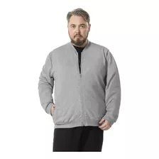 Jaqueta Masculina Plus Size Moletom Diametro Rovitex Db00066