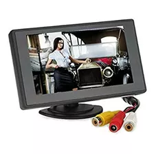 Camara De Reversa Vehicul Bw 4.3 '' Color Tft Car Monitor So