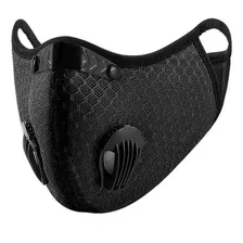 Mascarilla Deportiva Válvulas Filtro Kn95 Velcro Rockbros