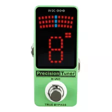 Pedal Afinador Tuner M-vave Cuvave Para Bajo