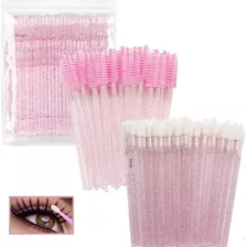 100 Microbrush + 50 Lip Brush + 50 Cepillos Pestañas Glitter