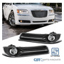 Fits 15-23 Chrysler 300 Matte Black Pp Rear Bumper Diffu Zzg