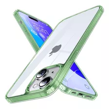 Funda Para iPhone 15- Humixx (transparente) Verde