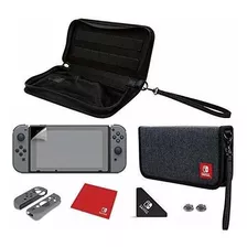 Nintendo Switch Starter Kit Con Estuche De Viaje, Protector