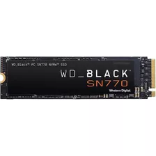 Wd Ssd Black Sn 770 250 Gb Nvme Pcie Gen4 Color Negro