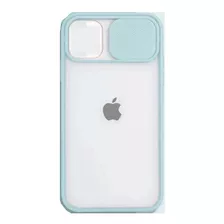 Carcasa Silicona Con Tapa Deslizante iPhone 12 Mini