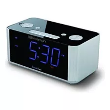 Emerson Smartset Alarm Clock Radio Puerto Usb Para iPhone I