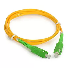 Cable Patch Cord Fibra Optica Sc-apc/ Sc-apc 5 Metros