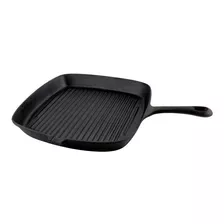 Sarten Grill Cuadrado Plancha Hierro Fundido 23cm Lugano Vlc