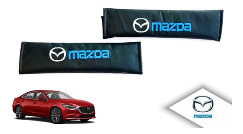 Par Almohadillas Cubre Cinturon Mazda 6 2.5l 2021 Foto 5