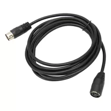 Cable Midi, Cable De Extension Midi Din De 9.8 Pies Con Cone