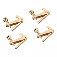 4 Pcs De Definir Violino Corda Sintonizador Bem Ajustadores 