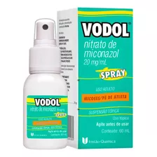 Vodol Spray 60 Ml Micose/pé De Atleta União Química