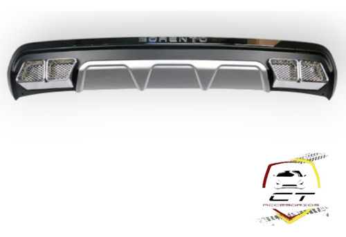 Kit Bumpers Frontal Y Trasero Kia Sorento 15-18 Foto 3