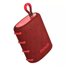 Parlante Bluetooth Portátil Maxell Nomad Tws 15 Hr Ipx5 Rojo