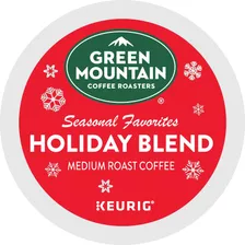 Green Mountain Coffee Holiday Blend K-cup Para Cafeteras Keu