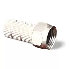 Conector Coaxial Rg6 Rg59 F / Armado Rápido / 10 Unidades