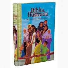 Bíblia Ilustrada 365 Histórias Infantil E Adolescentes Sbb