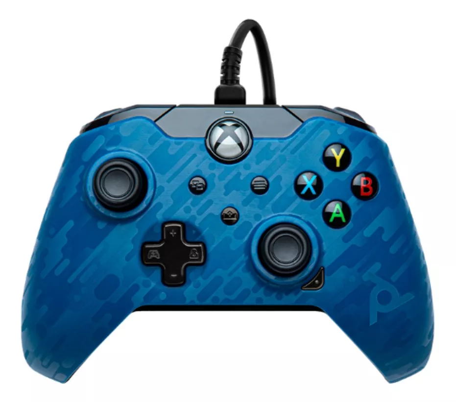 Control Joystick Pdp Wired Controller Series X|s Revenant Blue