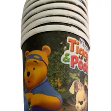 Paquete De 10 Vasos De Cumpleaños De Winnie Pooh