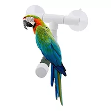 Yosoo Bird Parrot Perches Plegable Ventosa Ducha De Ventana