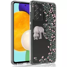 Funda Para Samsung Galaxy A52 5g (diseno Elefante)