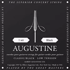 Cuerdas Para Guitarra Clásica Augustine (hlsetblack)