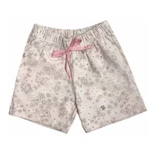 Short Beba Flores Y Brillos