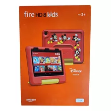 Tablet Fire Hd 8 Kids Pro De 32 Gb - Rojo Mickey Mouse 