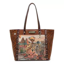 Bolso Nicole Lee Heaven On Earth Hne16924 Terracota