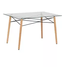 Mesa Vidrio Badem / Muebles América