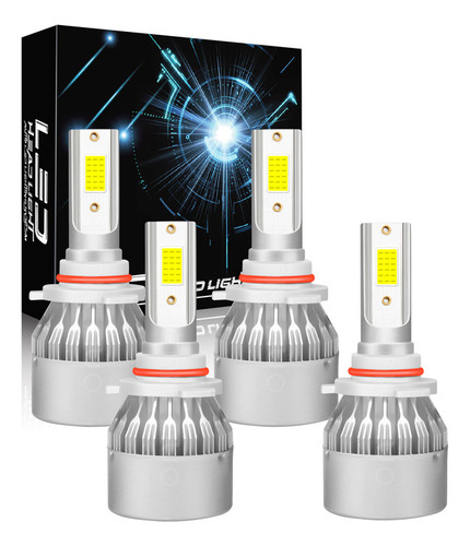 Foto de Para Honda Crx 1988-1991 Combo 4x Bombillas De Faros Led