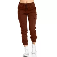 Jogger Cargo Pantalon Moda Para Dama Tallas Extras