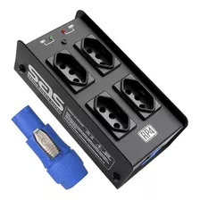 Régua 4 Tomadas Santo Angelo Para Palco Led Bivolt Powercon