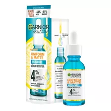 Sérum Booster Facial Uniform & Matte Antiacne 15ml Garnier Momento De Aplicação Dia/noite Tipo De Pele Todo Tipo De Pele