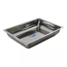 Fuentón Bandeja Asadera Acero Inox Profunda 39x29x6cm Guadix