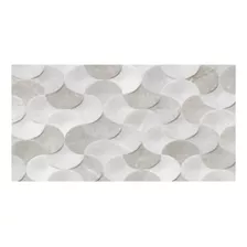 Cerámica De Pared 33x59 Lyrio Gris Deco (33096) 