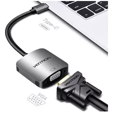 Adaptador Convertidor Usb Tipo C A Vga 1080p 60hz Vention