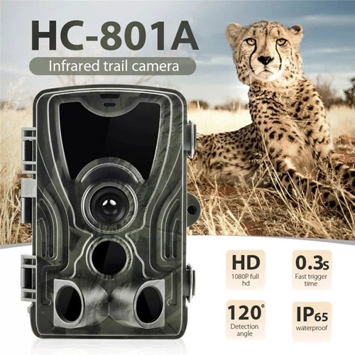 Armadilha Câmera Trilha Com Visor Lcd - Hc-801a 