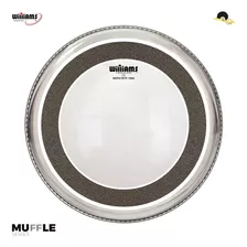 Pele 22'' Williams Muffle W1ff Com Anel - Bumbo 22 Polegadas Cor Cinza