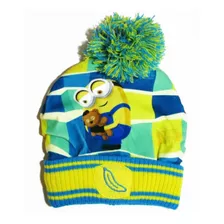 Gorro Lana Minions Original Nene Invierno Umn1007 