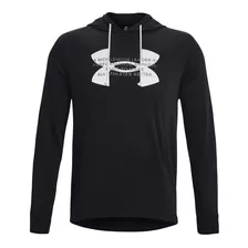 Hoodie Under Armour Rival Terry Logo-negro