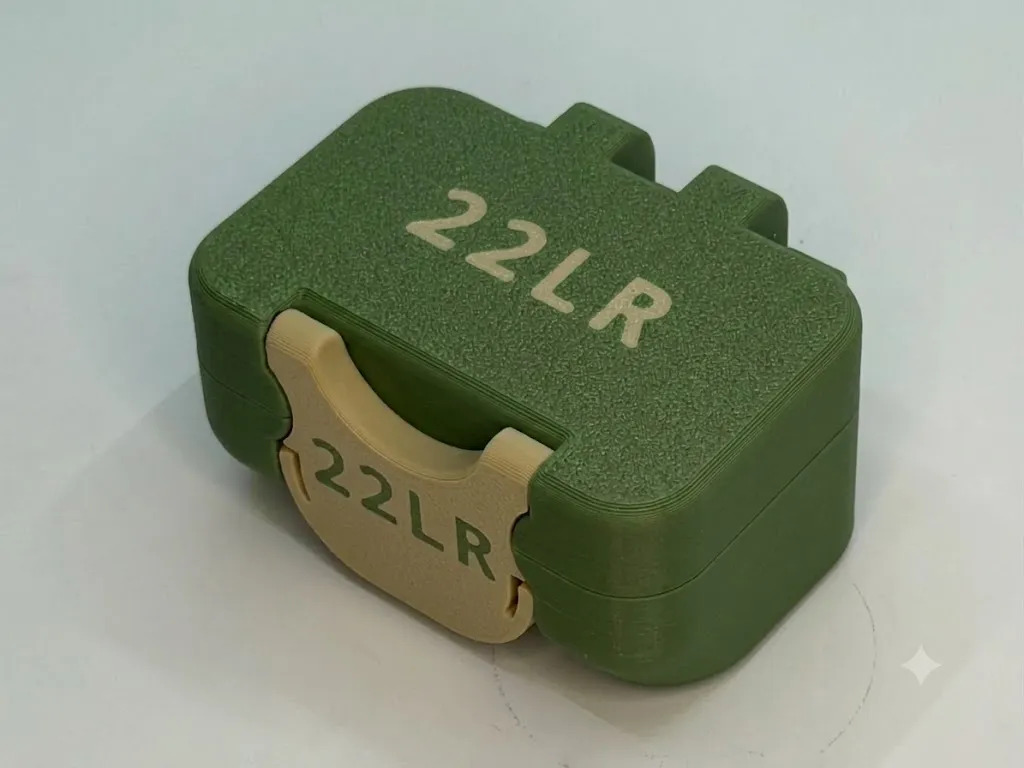 Caja porta municiones .22 LR × 32