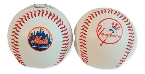 Pelotas Béisbol Mlb Yankees Mets Rawlings Originales 