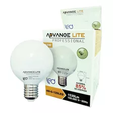 Foco Globo De Led 18w 10 Piezas 6500k Frio 