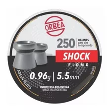 Chumbos Orbea Shock 5,5mm 250 Unidades Bentancor Outdoor
