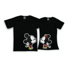Playera Dúo Mickey & Minnie's Love Walt Disney Casual Moda