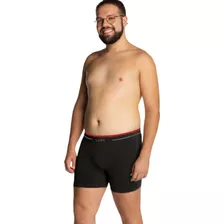 Cueca Sem Costura Plus Size Confortável Boxer