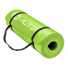 Tapete Para Yoga Ejercicio Entrenamiento Relajacion Fitness Color Verde
