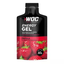 Gel Energetico Woc Sabor Frutilla 32g 